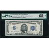 1934D $5 Silver Certificate PMG 65EPQ