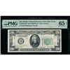 1934D $20 New York FRN PMG 65EPQ