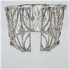 Image 2 : Diamond White Gold Cuff Bracelet