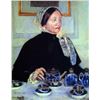 Mary Cassatt - Lady At The Tea Table 1883