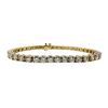 10.04 ctw Diamond Tennis Bracelet - 14KT Yellow Gold