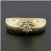 Image 7 : Antique Victorian 18k Gold GIA Fancy Pinkish Brown Old European Diamond Ring