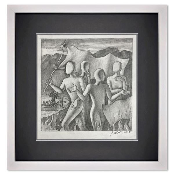 Dante's Dream - New York by Kostabi Original