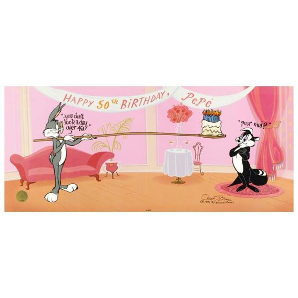Pepes 50th Birthday by Chuck Jones (1912-2002)