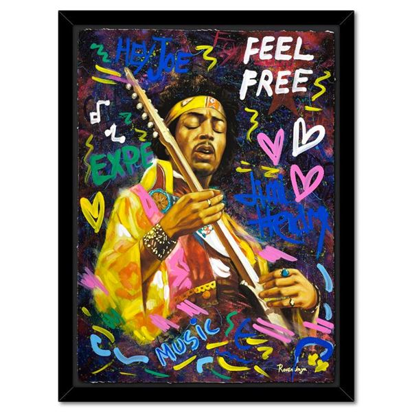 Jimi Hendrix by Rovenskaya Original