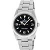 Image 2 : Rolex Mens Stainless Steel Black Dial Oyster Band 36mm Explorer Wristwatch
