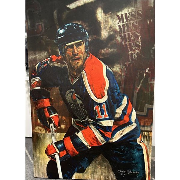 Mark Messier by Stephen Holland
