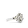 Image 2 : 18kt WG Diamond Cluster Flower Ring (SM)