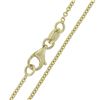 Antique Gold .69 ctw GIA Round Prong Diamond Solitaire Target Pendant & Chain