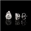 Image 1 : 3.11 ctw G to H COLOR SI2 to I1 CLARITY Diamond 14K White Gold Stud Earrings
