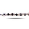 Image 3 : 23.53 ctw Fancy Black Diamond 14K White Gold Bracelet (25.73 ctw Diamonds)