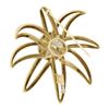 Image 5 : Tiffany & Co. Fireworks 18K Yellow Gold Mabe Pearl Large Open Spray Pin Brooch