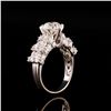 Image 2 : 2.00 ctw G COLOR I1 CLARITY CENTER Diamond 14K White Gold Ring (3.93 ctw Diamond