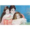 Mary Cassatt - Madame A.F. Aude With Her Two Daughters