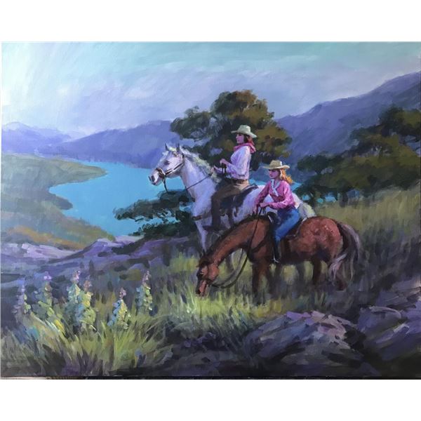 In the High Country by Richard Ho, orig.