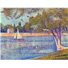 Seurat - The Seine at the Grand Jatte, Spring