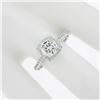 Image 4 : Verragio 18k White Gold 1.43 ctw GIA Round Brilliant Cut Diamond Engagement Ring
