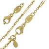 Image 4 : Celine 18k Yellow Gold 16.5" Dangle Grapes, Apples & Oval Charm Link Necklace