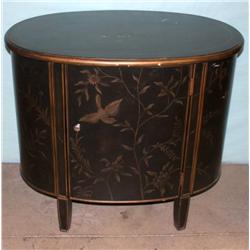 1 Oval Shape Cabinet