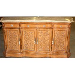 Marble Top Buffet Table--New