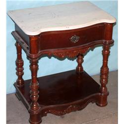 1 Marble Top Table