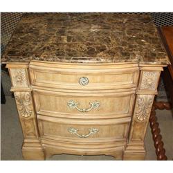 Marble Top Night Stand