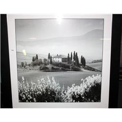 Framed Print of House on Island