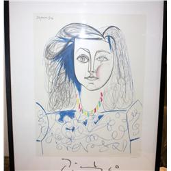 Framed Picaso Print