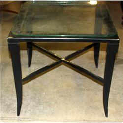 Glass End Table
