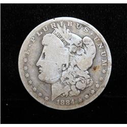 1884 Morgan Silver Dollar