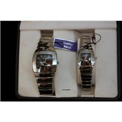 Versaille Collection Men's & Ladies Watch Set