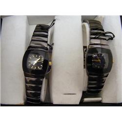 Versaille Collection Men's & Ladies Watch Set