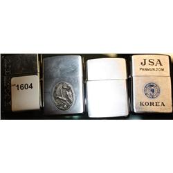 Lot- 4 Collectible Lighters