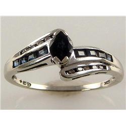 Cashmere Sapphire & Diamond Ring