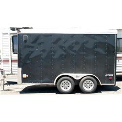 2005 Pace Black 14' Box Trailer