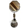 Image 1 : Vintage Gentlemen's Swing Mirror Shaving Station With Milk Glass Bowl