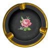 Image 2 : 2x Vintage Collectibles: Hand Painted Floral Ashtray & Bovey Pottery Mug