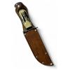 Image 1 : Iramontinox Knife With Leather Sheath