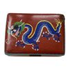 Image 3 : Vintage Cloisonne Dragon Motif Lidded Container