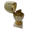 Image 2 : Vintage West German Quartz Egg Table Lighter
