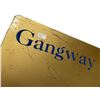 Image 2 : Vintage "Gangway" Arrow Sign