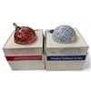 Image 1 : 2x The Glass Eye Limited Edition Series Art Glass Ornaments