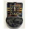 Image 2 : Art Deco Phinney Walker 30 Hour Table Clock On Marble Base