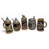 Image 1 : 5x Vintage Made In Germany Beer Steins