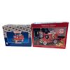 Image 1 : 2x Vintage Budweiser Collectibles: Coin Bank & Musical Truck