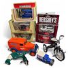 Image 1 : Assorted Vintage Die Cast Cars & Tricycles