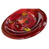 Image 2 : Vintage Flambe Moorcroft Floral Tear Drop Ashtray