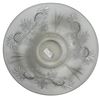 Image 2 : Art Deco Pineapple Themed Clear Glass Bowl