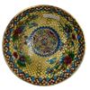 Image 2 : Vintage See-Through Cloisonne Floral Bowl