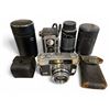 Image 1 : vintage Cameras & Accessories: Aires Viscount, Duaflex II, Vest Pocket Model B, & 4x Lenses